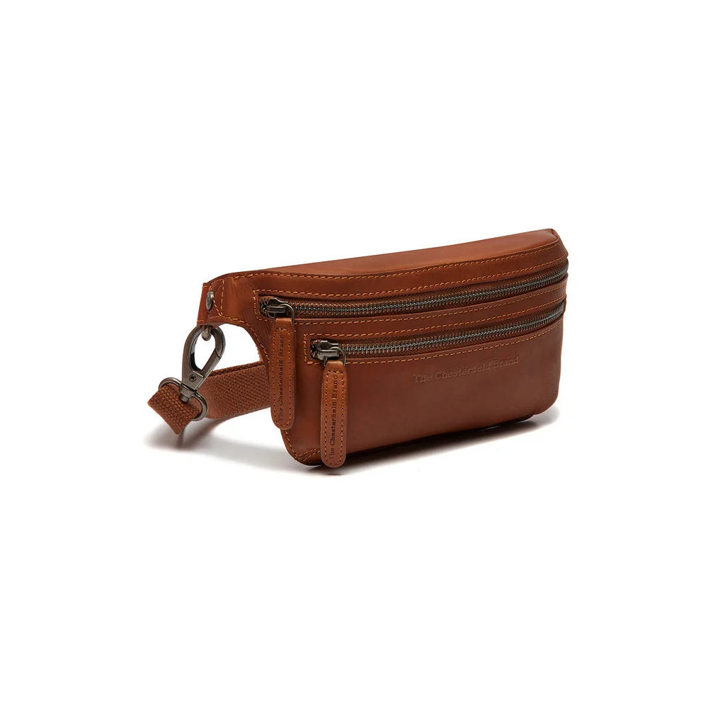 Leather fanny pack Cognac Toronto Croft Leather